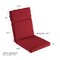 Hastings Home Hastings Home High Back Patio Chair Cushion, Red 281664BSR - alternate 3